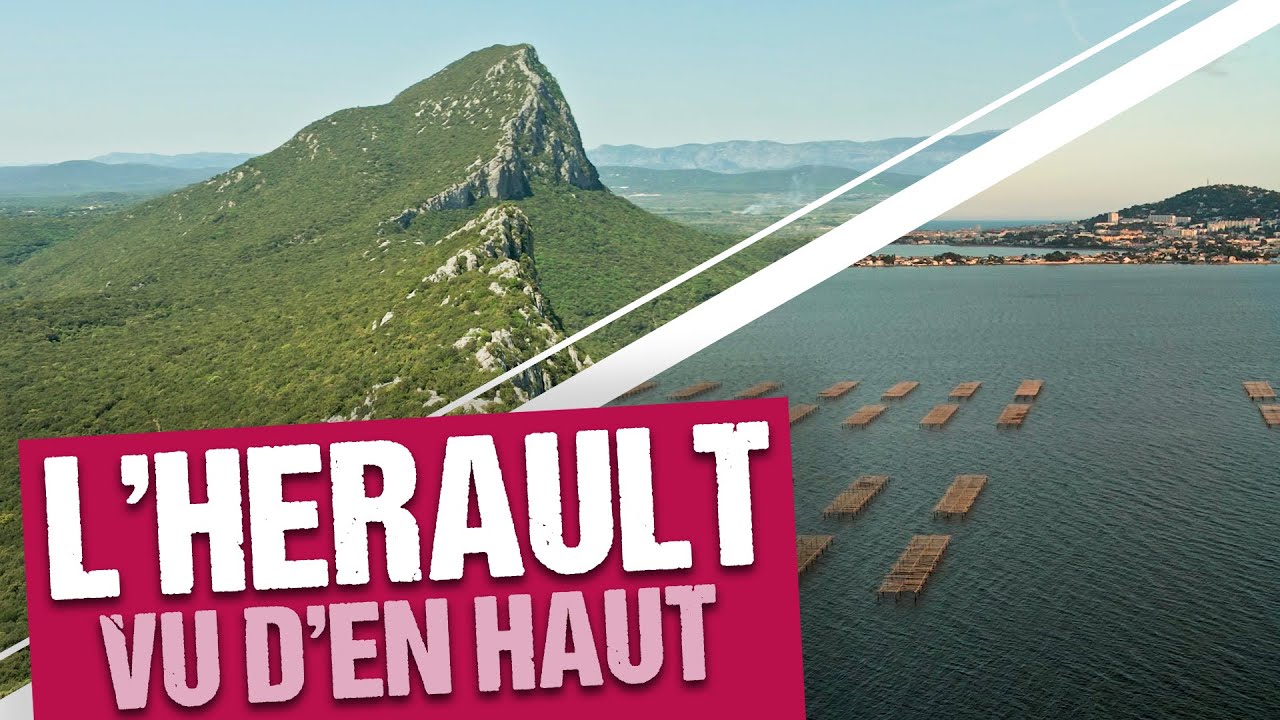 3 ans à la découverte de l'Hérault autour de Montpellier | Drone 4K 🏖️☀️