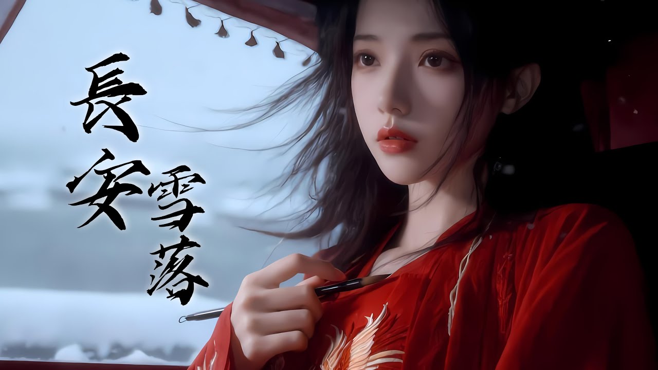 【3D国风AICG】《长安雪落》—— 纵有丹青千手，难留一抹残红 | 凄美剧情MV