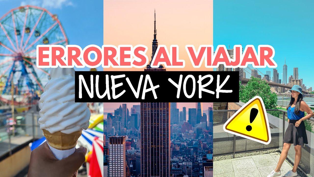 Errores al viajar a Nueva York