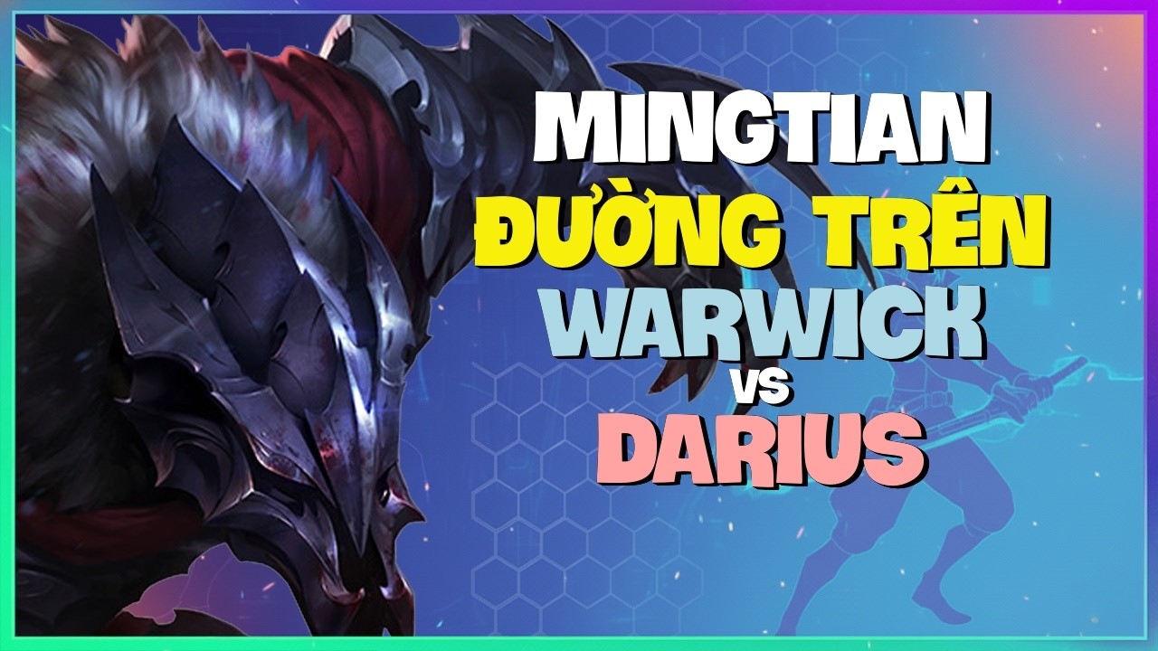 Rank 1 Warwick : Gã Này Đang HỦY DIỆT Darius Bằng Sát Thương ĐIÊN RỒ - Vietsub