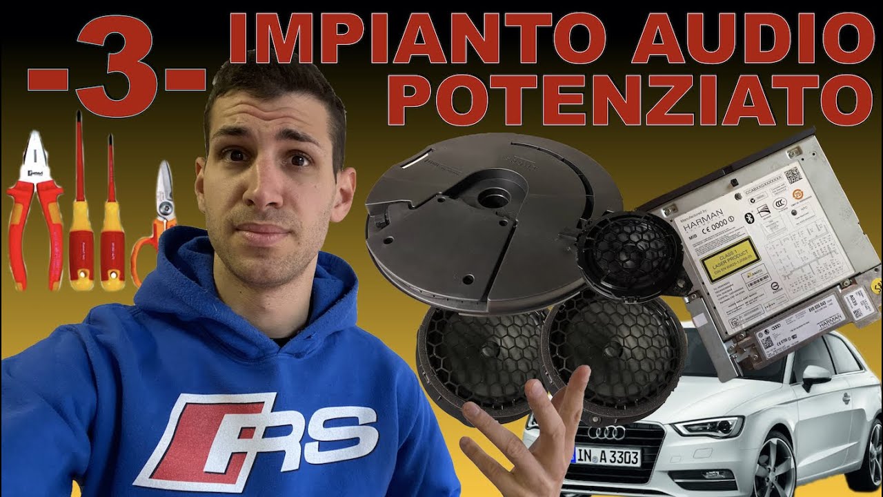 Installazione ''AUDI SOUND SISTEM'' (9VD) - parte 3° - Montaggio -
