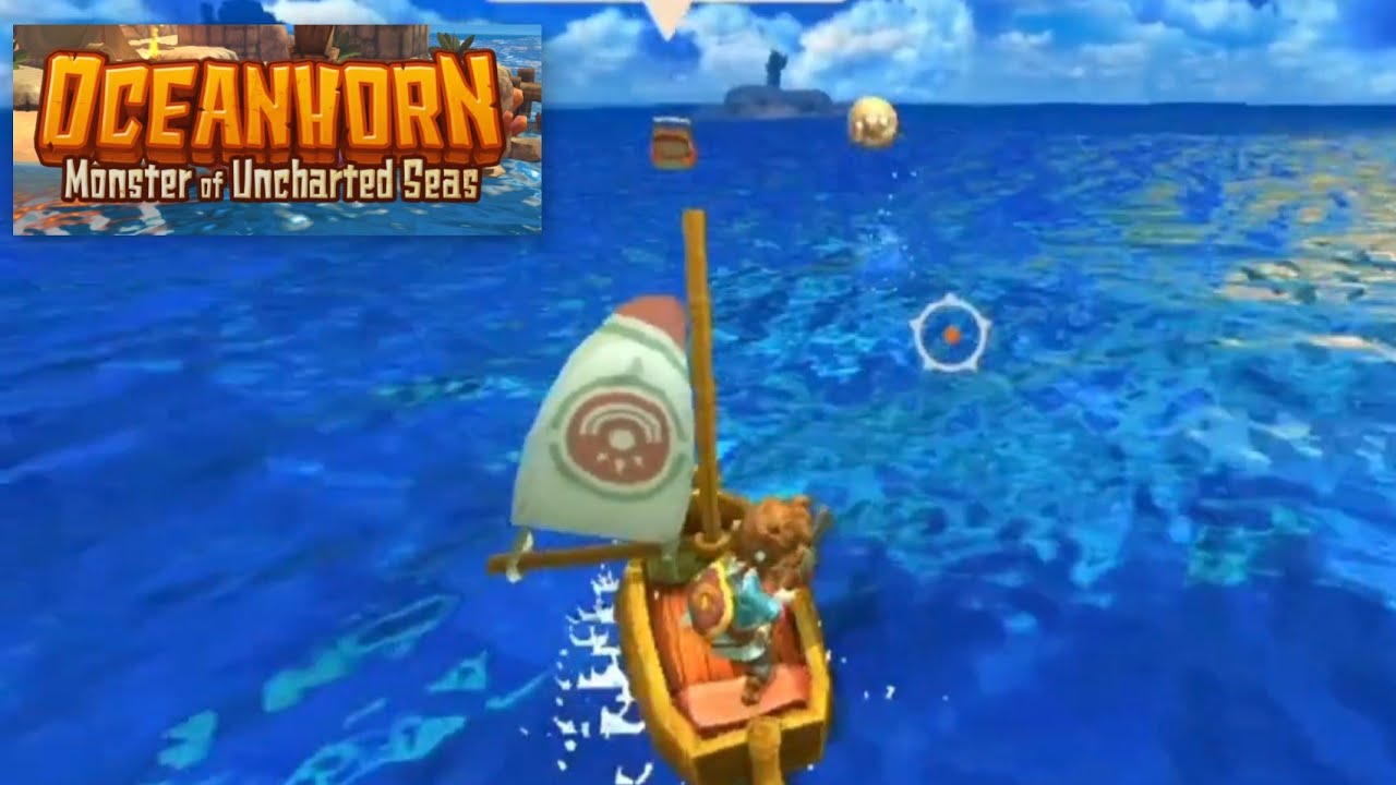 [Oceanhorn] part 4 search bloodstone and chest in Bomb Island and Tikarel town