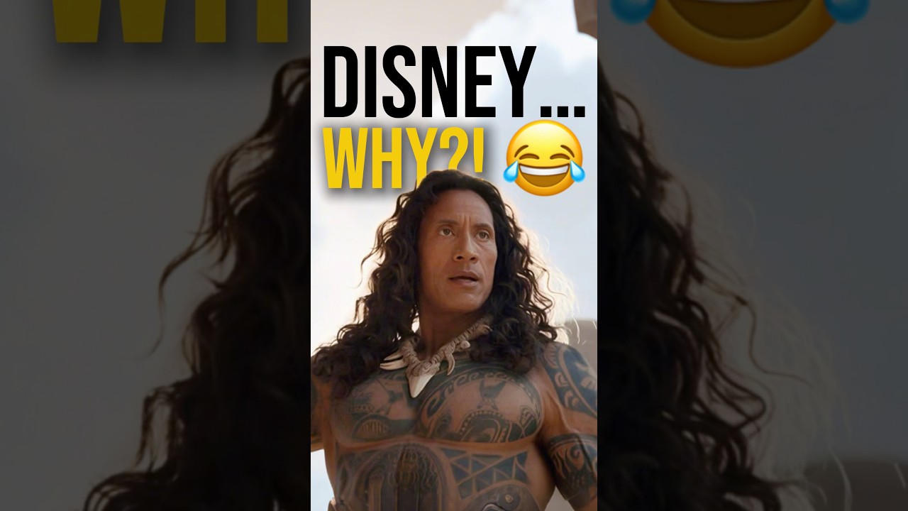 Пожалуйста, Disney, только не снова.. 🤦&zwj;♂️ | Образ Дуэйна Джонсона в перезапуске &laquo;Моаны&raquo; в формат...