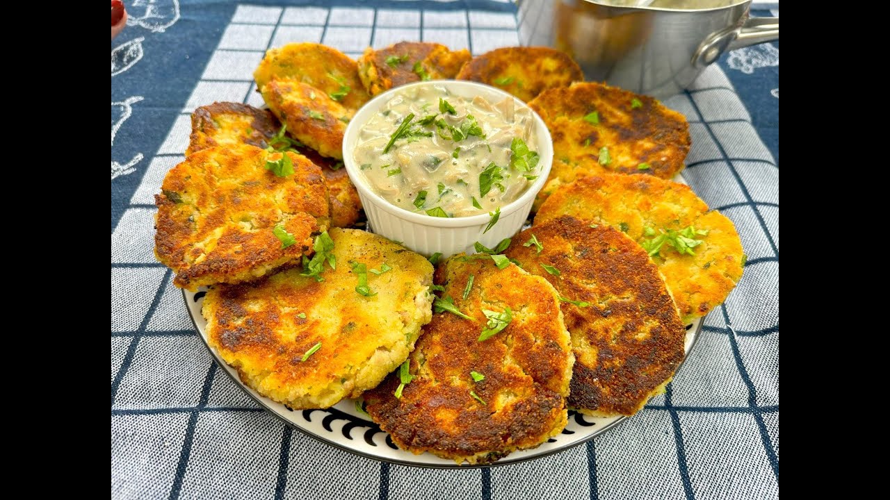 ***Вкусные картофельные котлеты с фаршем #122***
