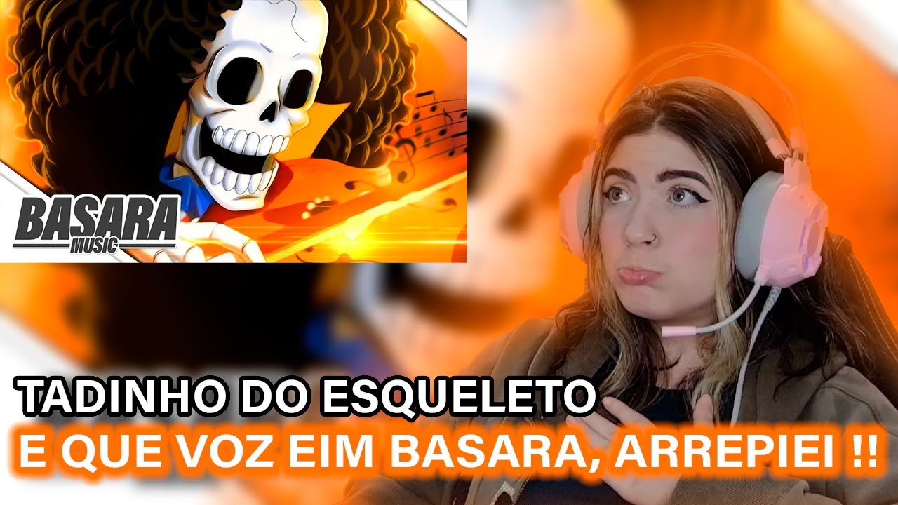 (REACT) Reagindo a Canção Solo | Brook (One Piece) | Basara
