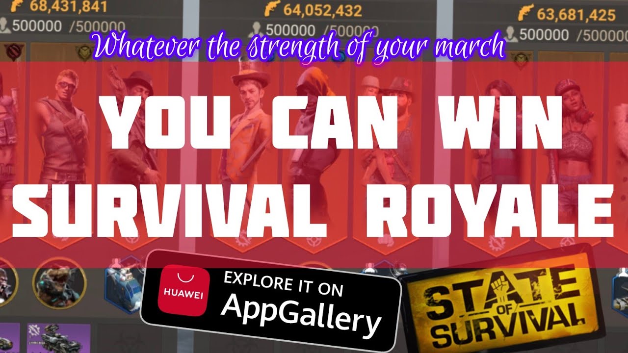 Survive With a Weak Account! Top F2P Strategy for Survival Royale | State of Survival Guide
