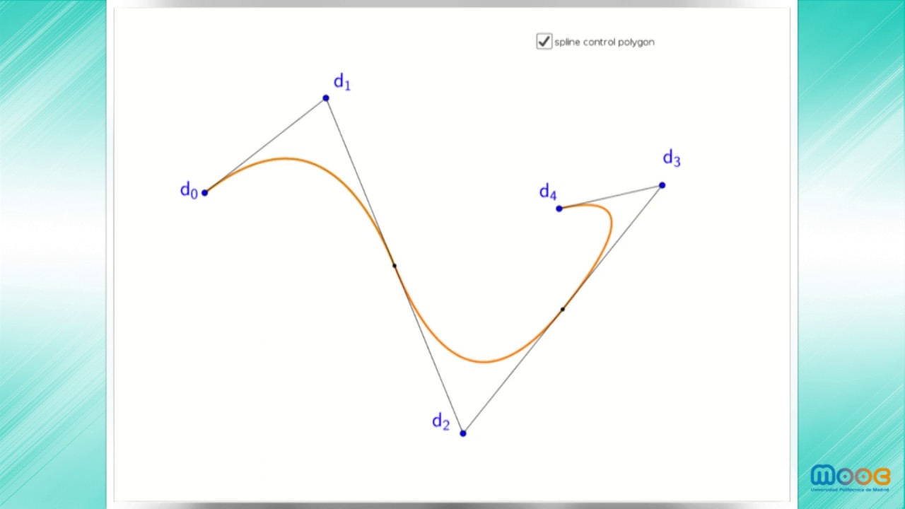 MOOC Curves 8.1: From Bézier curves to B-spline curves