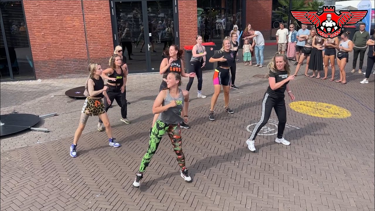 Calisthenics center zumba demo