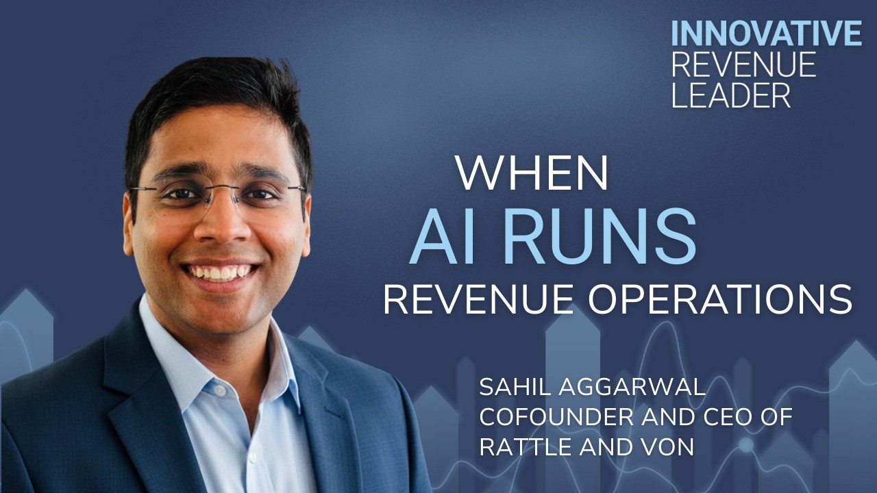 From Dashboards to AI Agents - Sahil Aggarwal - Innovative Revenue Leader - Episode #23