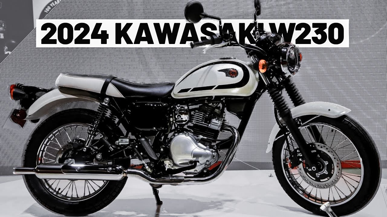 NEW BRAND..!2024 KAWASAKI W230 OFFICIALLY RELEASED
