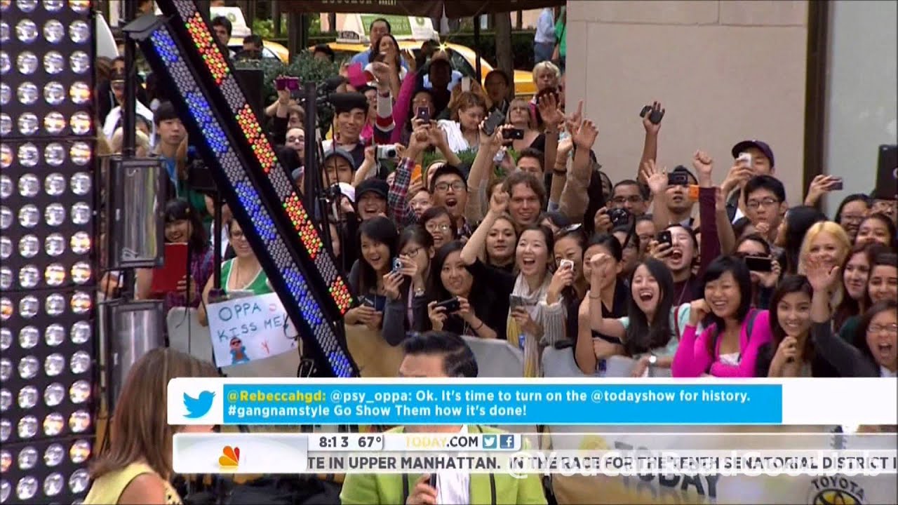 120914 - Psy (싸이) - Interview + Take 3 @ Today Show [HD]