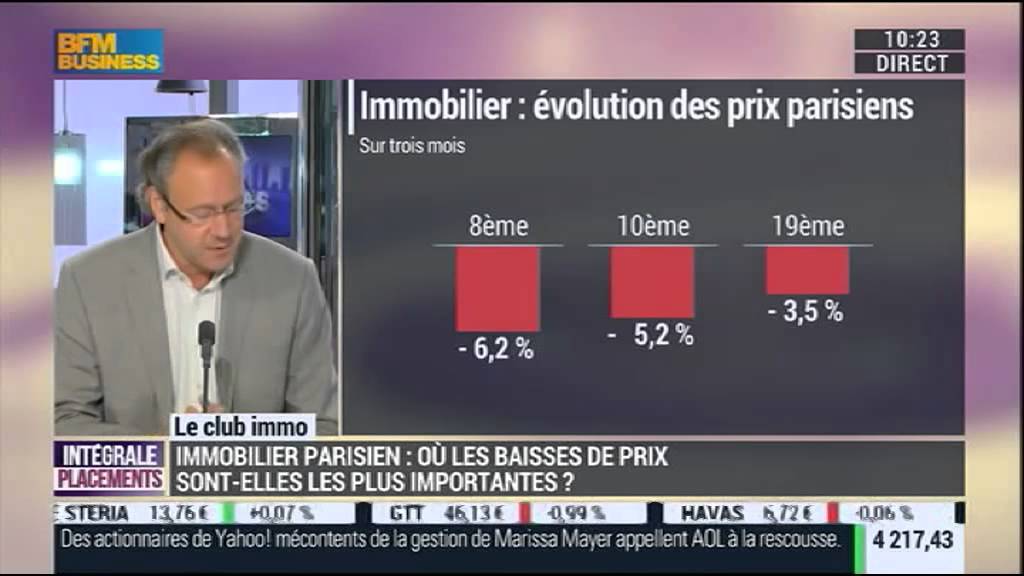 Immobilier, les prix baissent encore