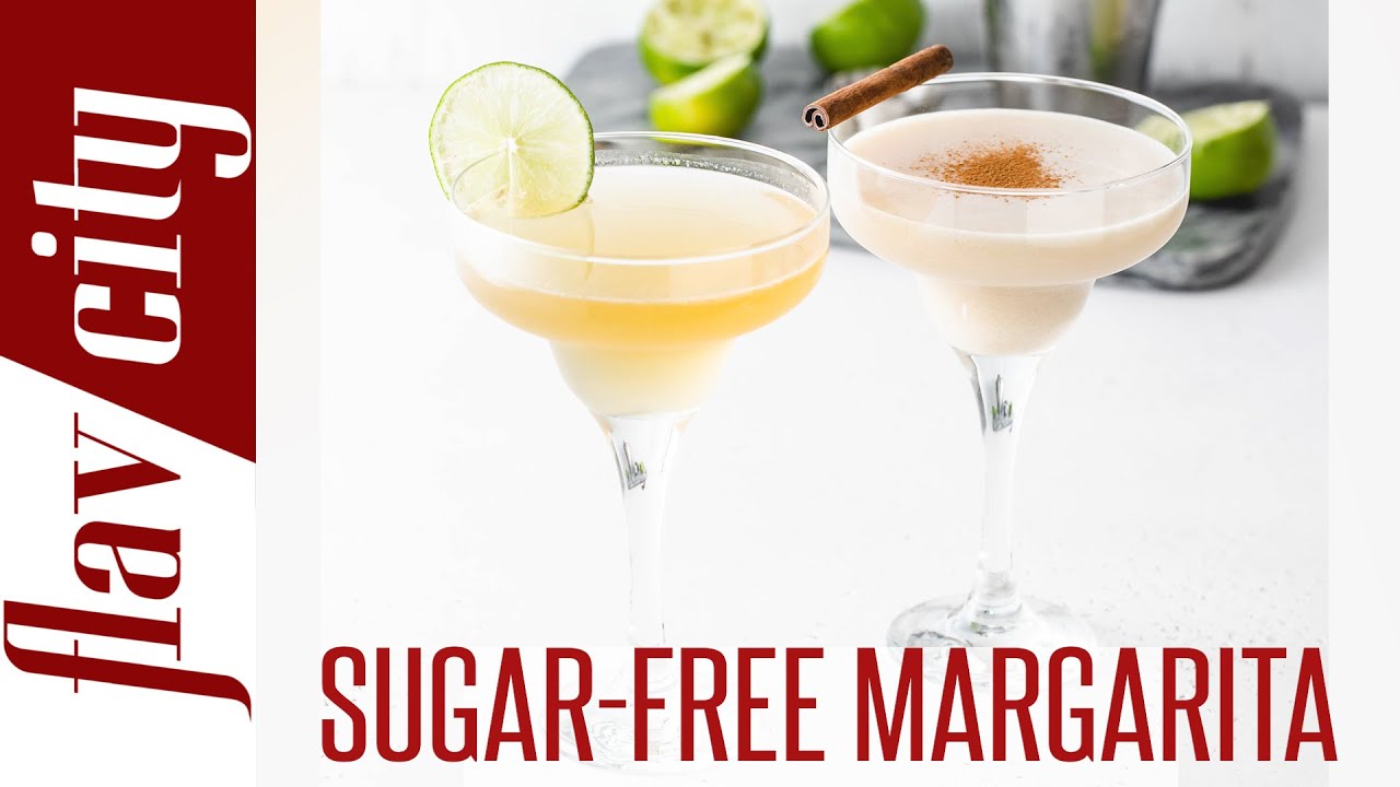 The ULTIMATE Sugar Free Margarita Recipe - Keto & Diabetic Approved