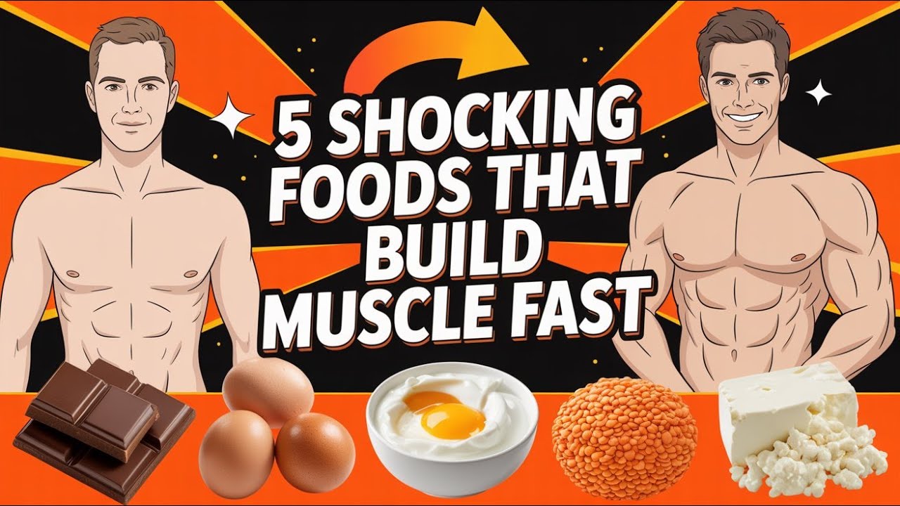 5 foods that build muscle fast
