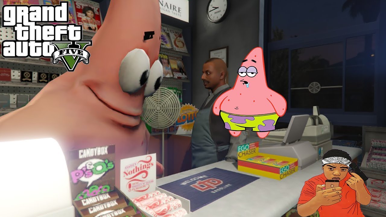 Playing GTA 5 As PATRICK! (GTA 5 Mods)