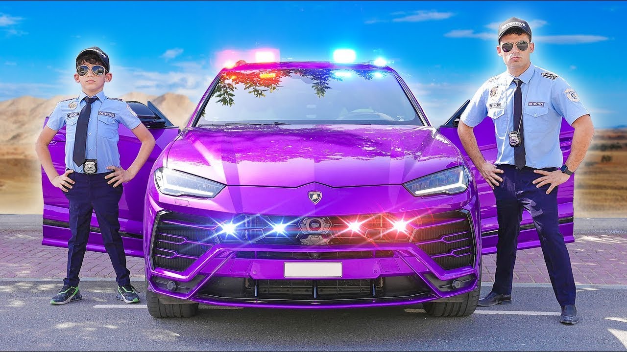 Detective Jason y Alex en una divertida historia en aventura en Lamborghini