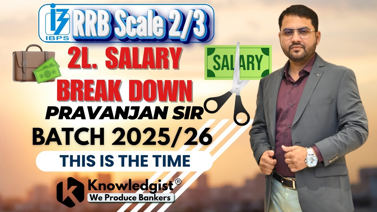 RRB Scale II/III offers You 2 Lacks Salary ? The Salary Break Down By Pravanjan Sir