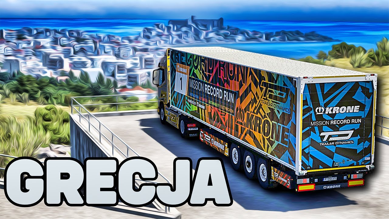Te mapy są CORAZ LEPSZE! - Grecja [1] | Euro Truck Simulator 2
