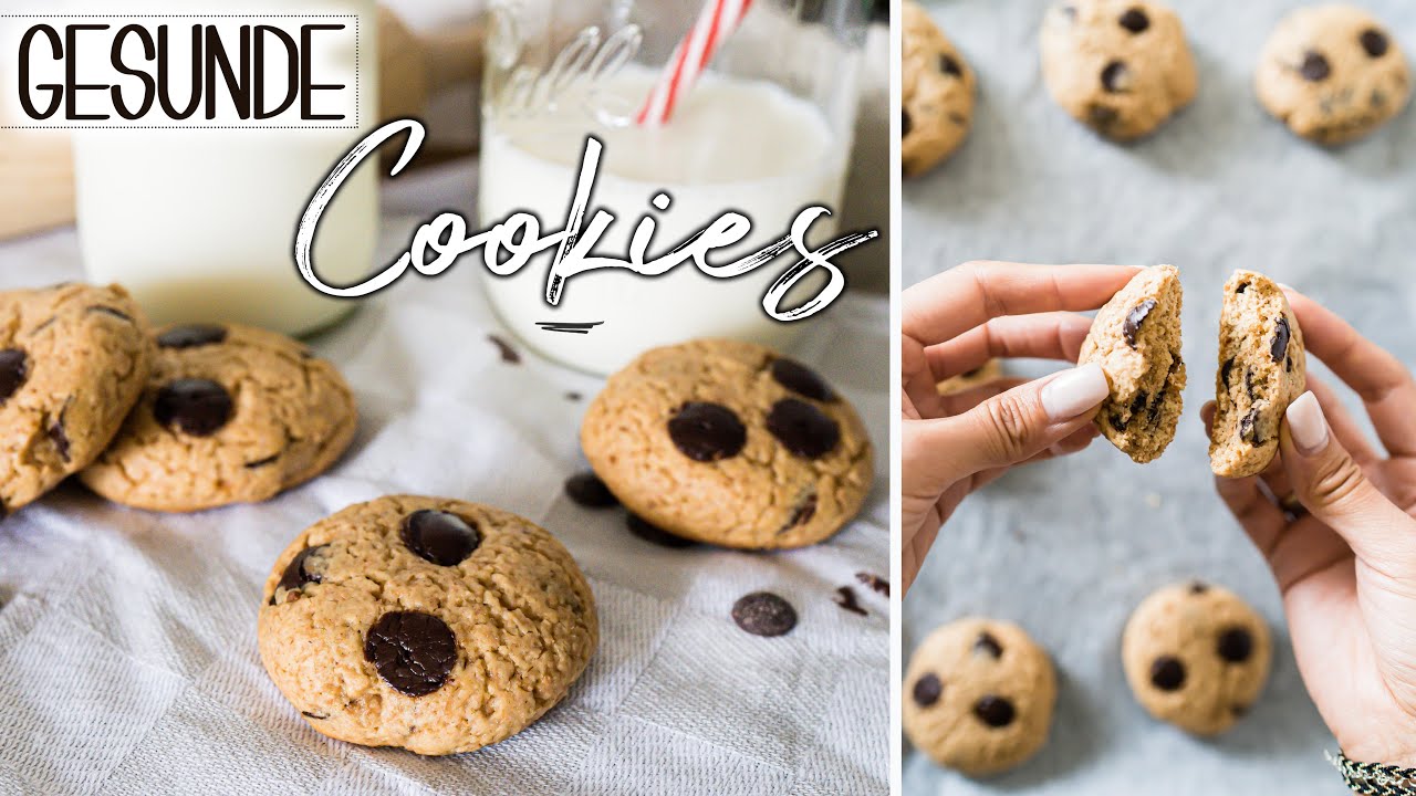 Gesunde Soft Cookies | Diese Kekse MUSS man lieben!
