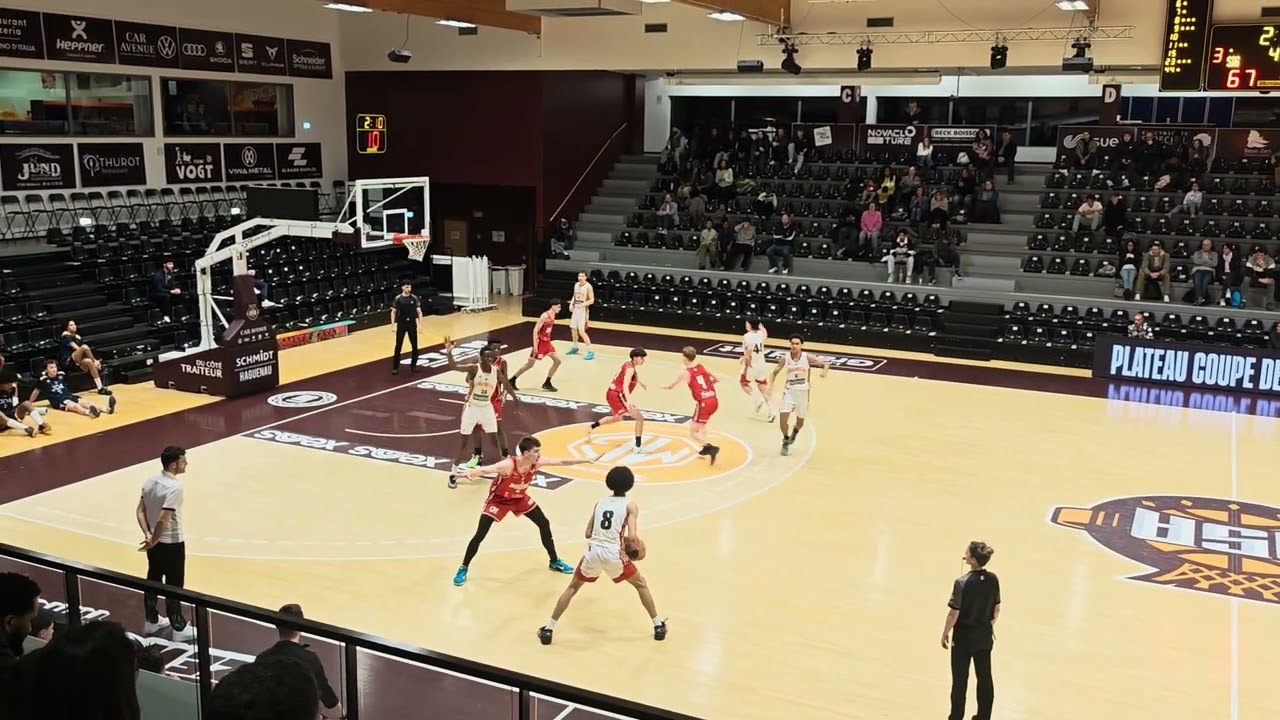 Basket U18 Coupe De France SIG Vs Bourg - 1/16F - 4ème QT