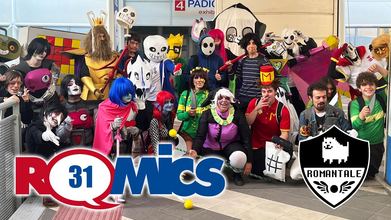 UNDERTALE//DELTARUNE COSPLAY GROUP (Romics 31)