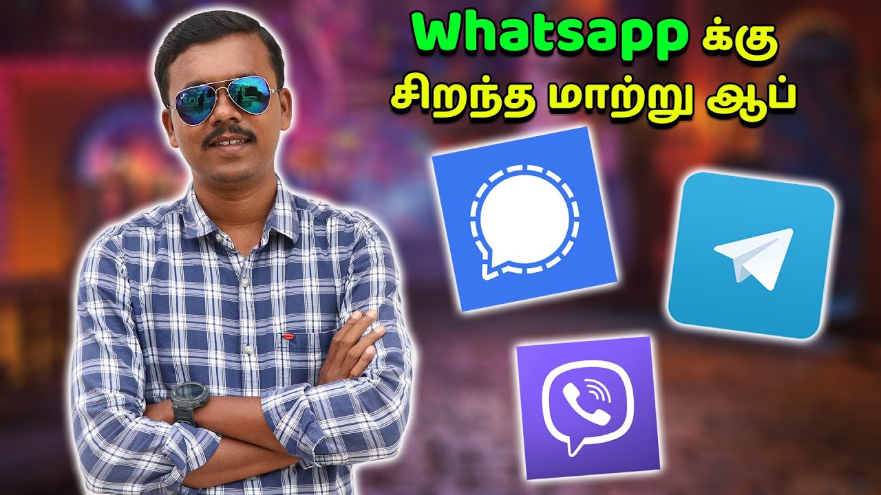 Top  3 Best WhatsApp Alternative Apps - Explained | Tamil | TB