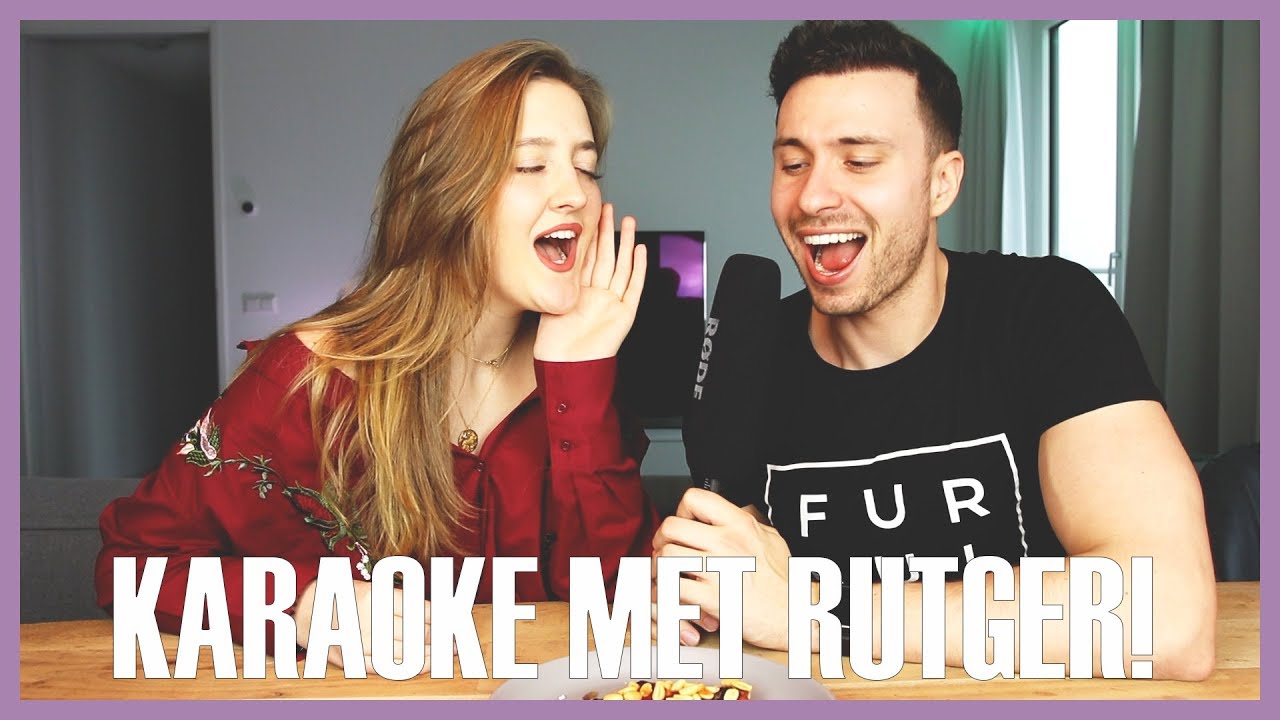 KAN IK BETER ZINGEN DAN RUTGER?! - WOORD VOOR WOORD CHALLENGE MET RUTGER !