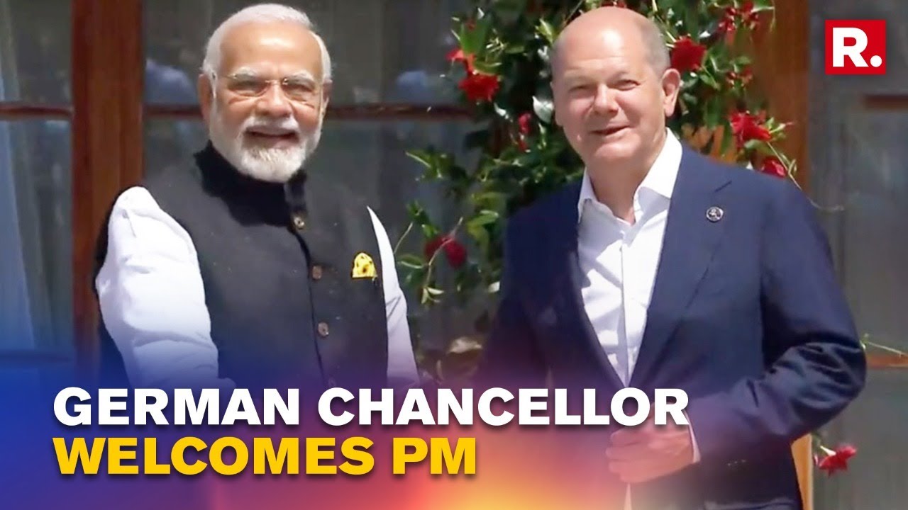 48th G7 Summit: PM Modi Meets German Chancellor Olaf Scholz In Munich