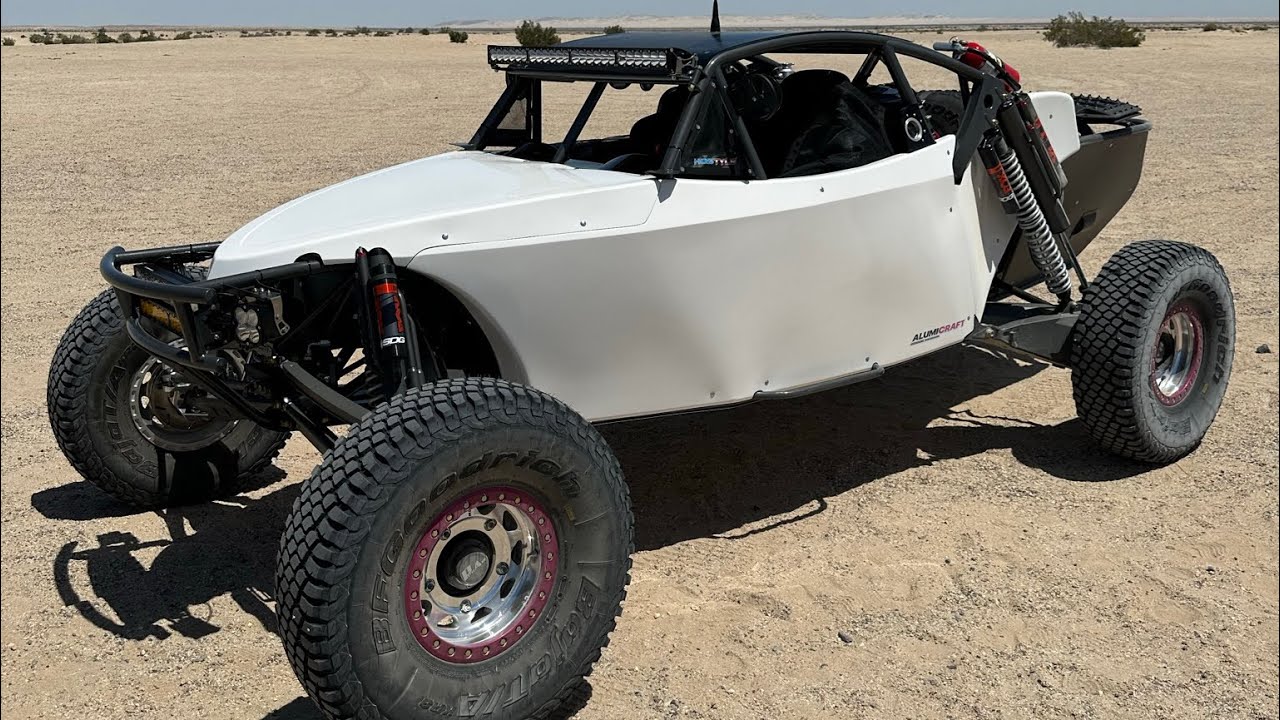 Honda K24 Alumicraft Class 10 Buggy | Shock Tuning with SDG in Plaster City