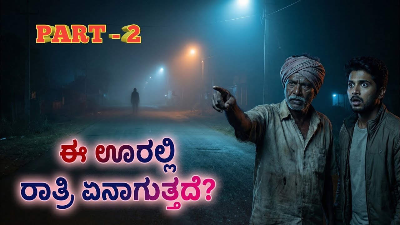 ಗುಡ್ಡದ ಮನೆ – ರಾತ್ರಿ ದಾರಿಯ ರಹಸ್ಯ 😱 | kannada moral story Part 2