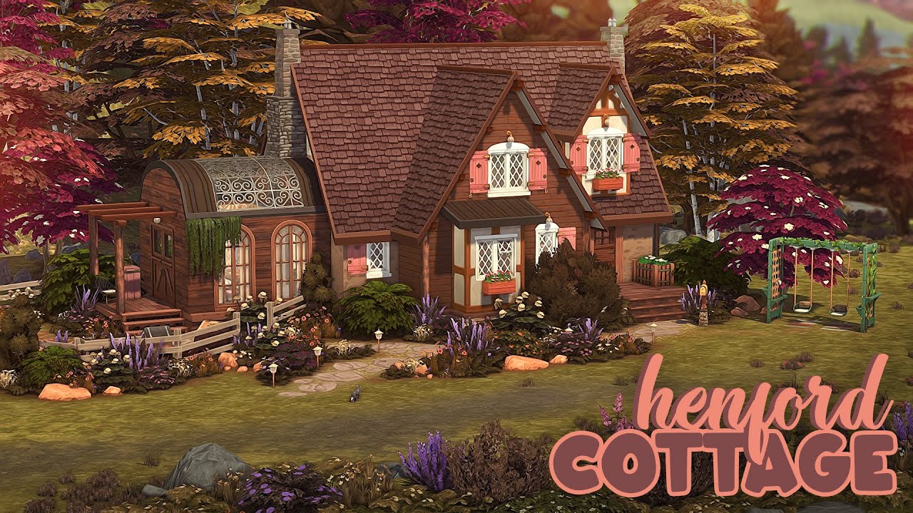Autumnal Henford Cottage 🍂 | The Sims 4 Speed Build