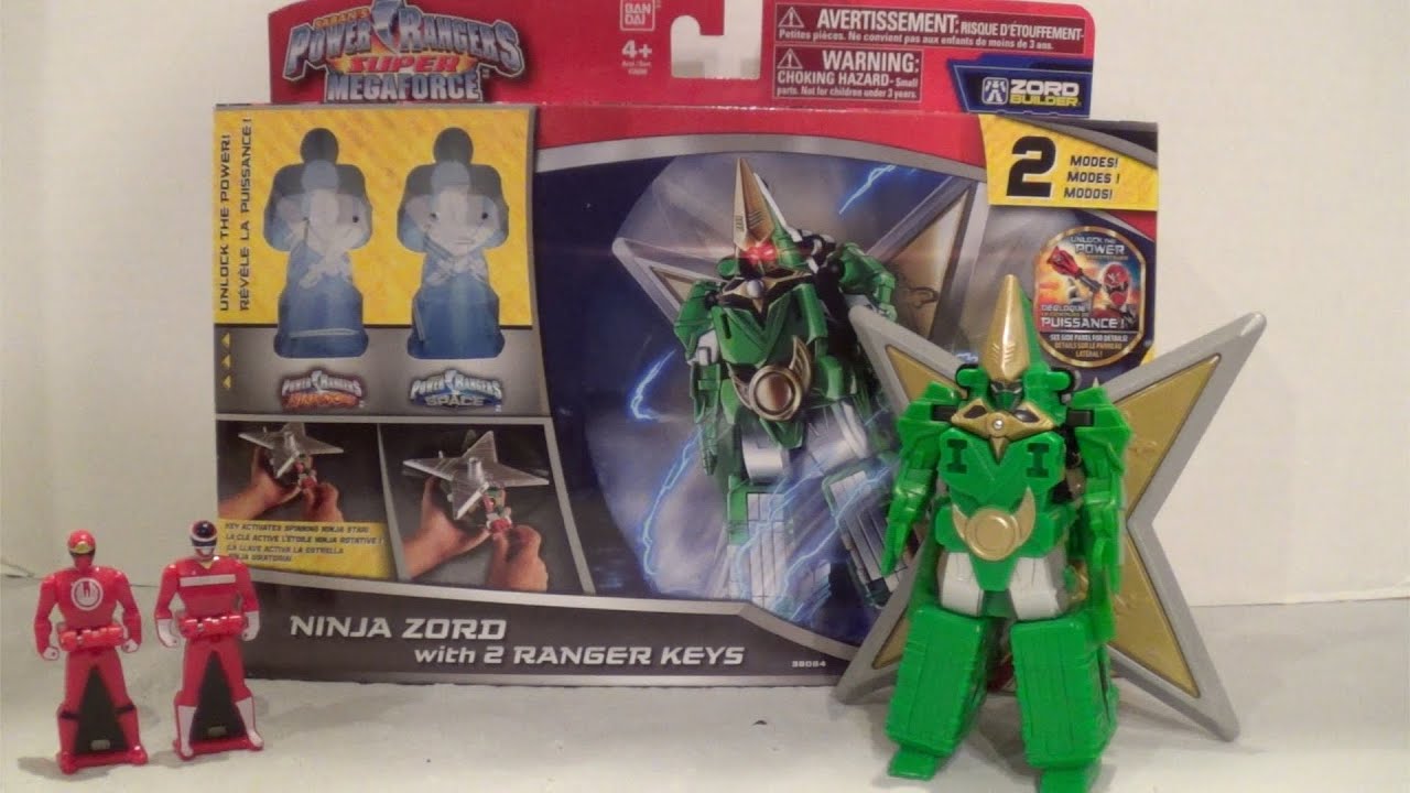 Ninja Zord Review [Power Rangers Super Megaforce]