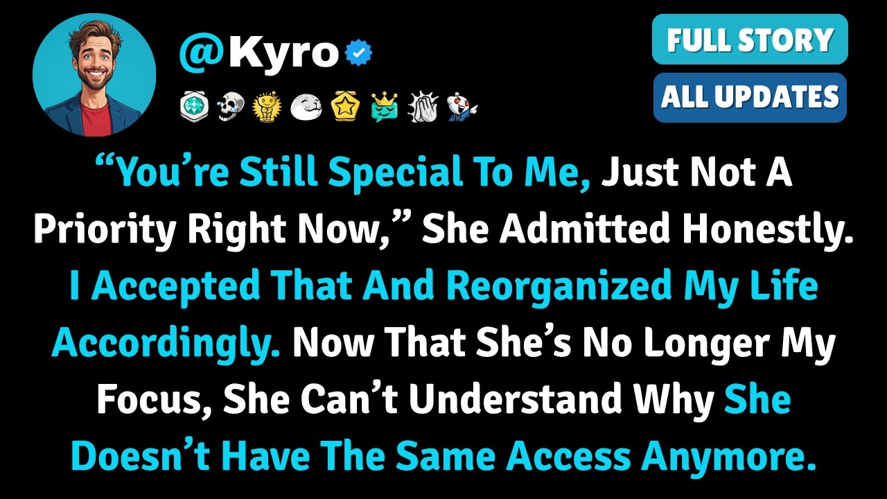 &ldquo;You&rsquo;re Still Special To Me, Just Not A Priority Right Now,&rdquo; She Admitted Honestly. I Accepted That