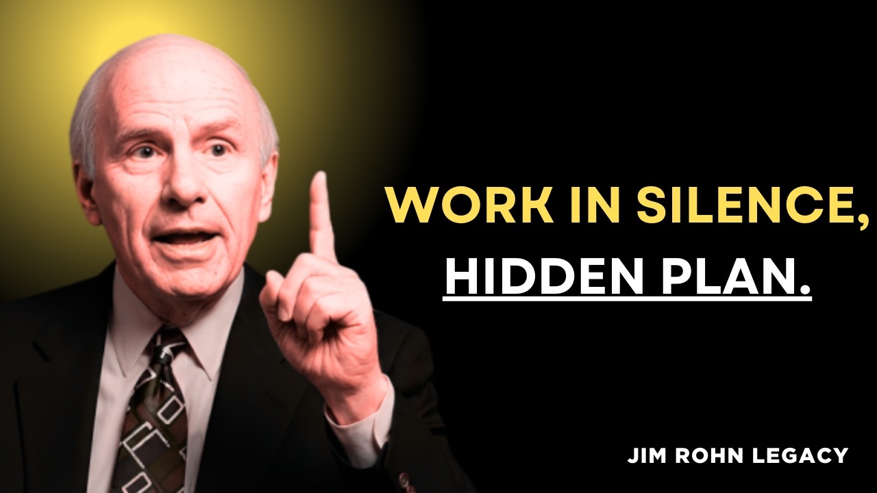 WORK IN SILENCE, HIDDEN PLAN - Jim Rohn Motivation