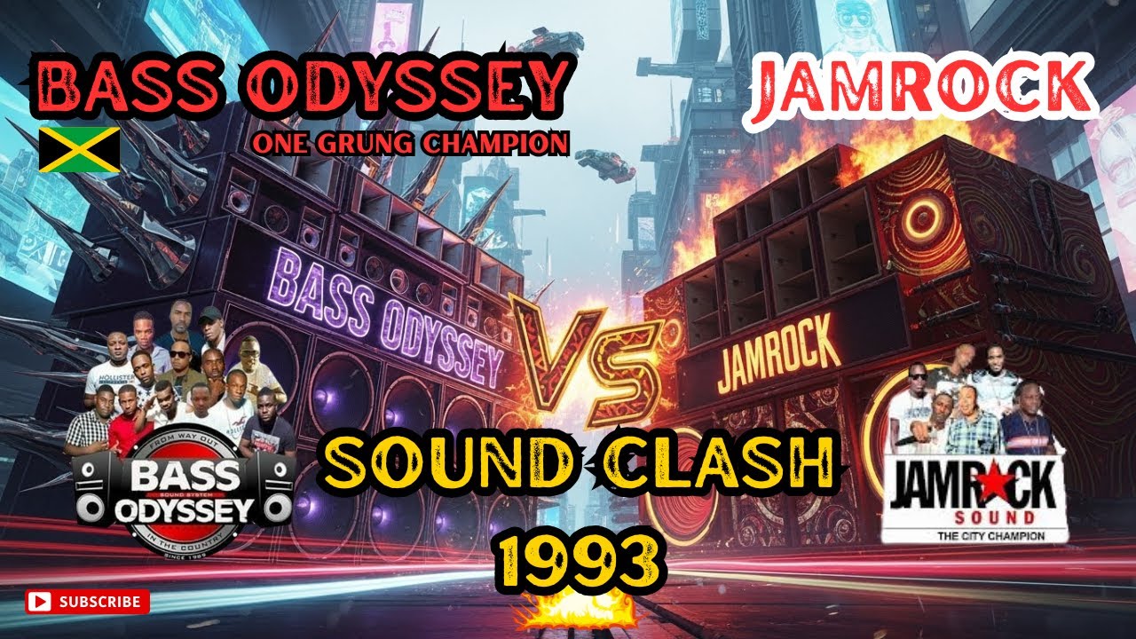 🌴🎶 **BASS ODYSSEY VS JAMROCK: A Legendary Clash in Jamaica 1993** 🌊🔥 (ODYSSEY Side)