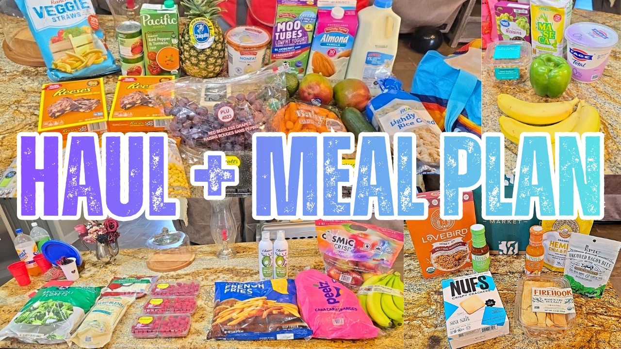 Бюджетная покупка продуктов | Реалистичные покупки в 5 магазинах за 138 долларов