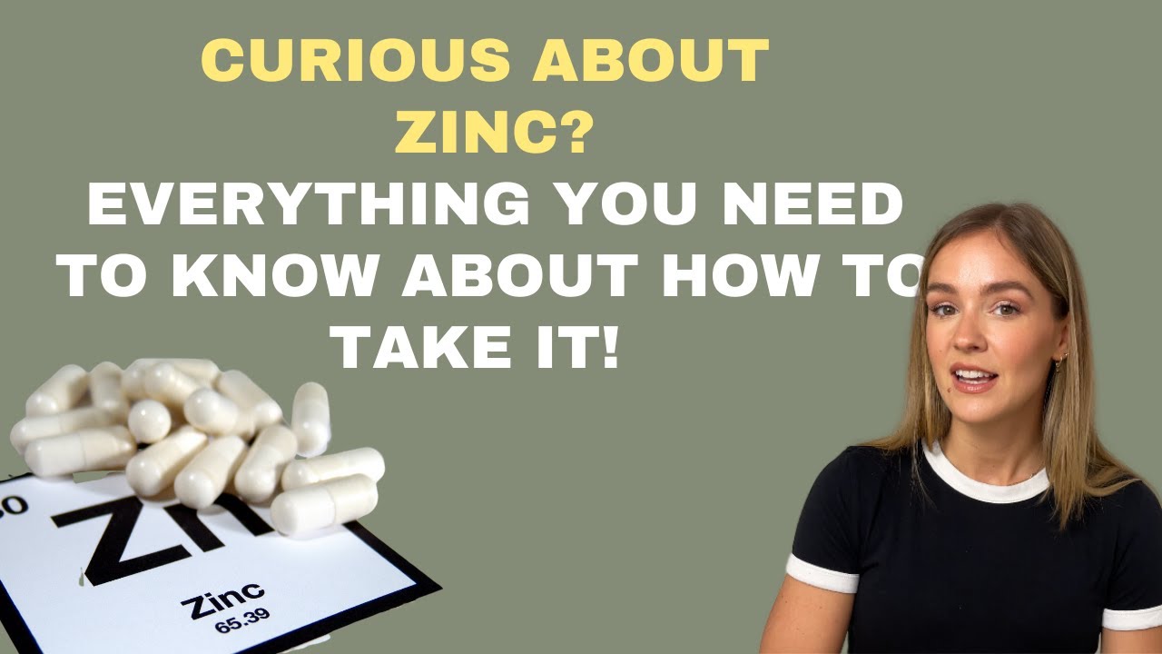 Curious about zinc? Everything you need to know about how to take it!