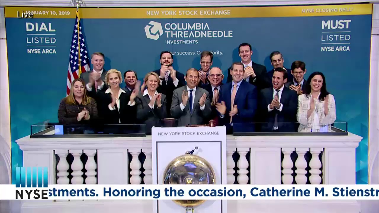 Columbia Threadneedle Investments Rings the NYSE Closing Bell