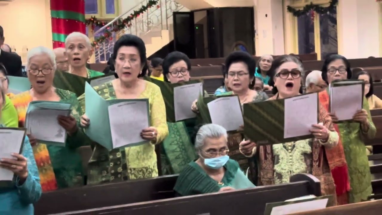 HKBP Pontianak - Natal Lansia HKBP Se-Ressort Pontianak 6 December 2023