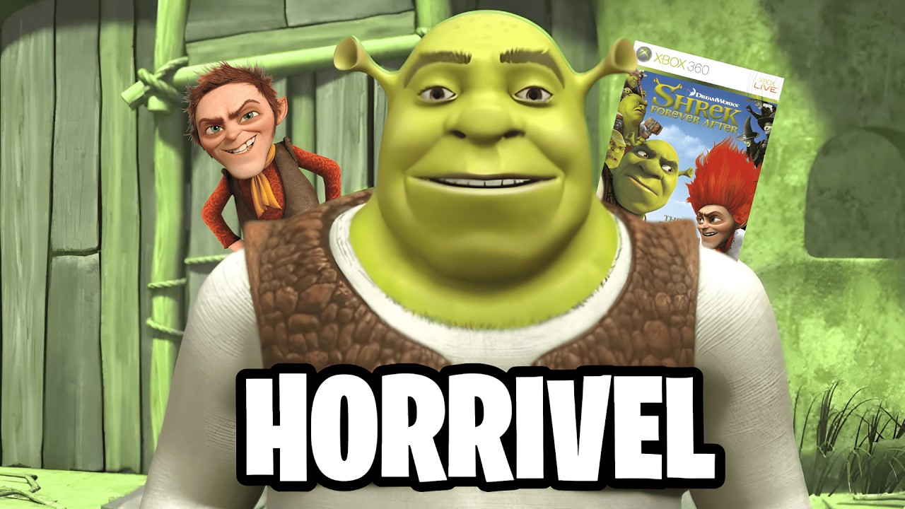 Eu Zerei O ULTIMO Jogo Do Shrek E Ele Foi...