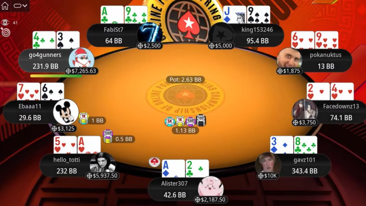 hello_totti vs go4gunners vs gavz101 &ndash; Poker Final Table (SCOOP 09-H)