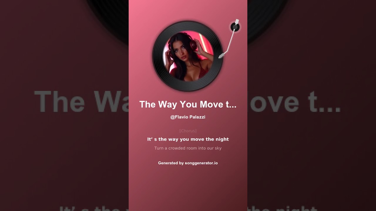 The Way You Move the Night