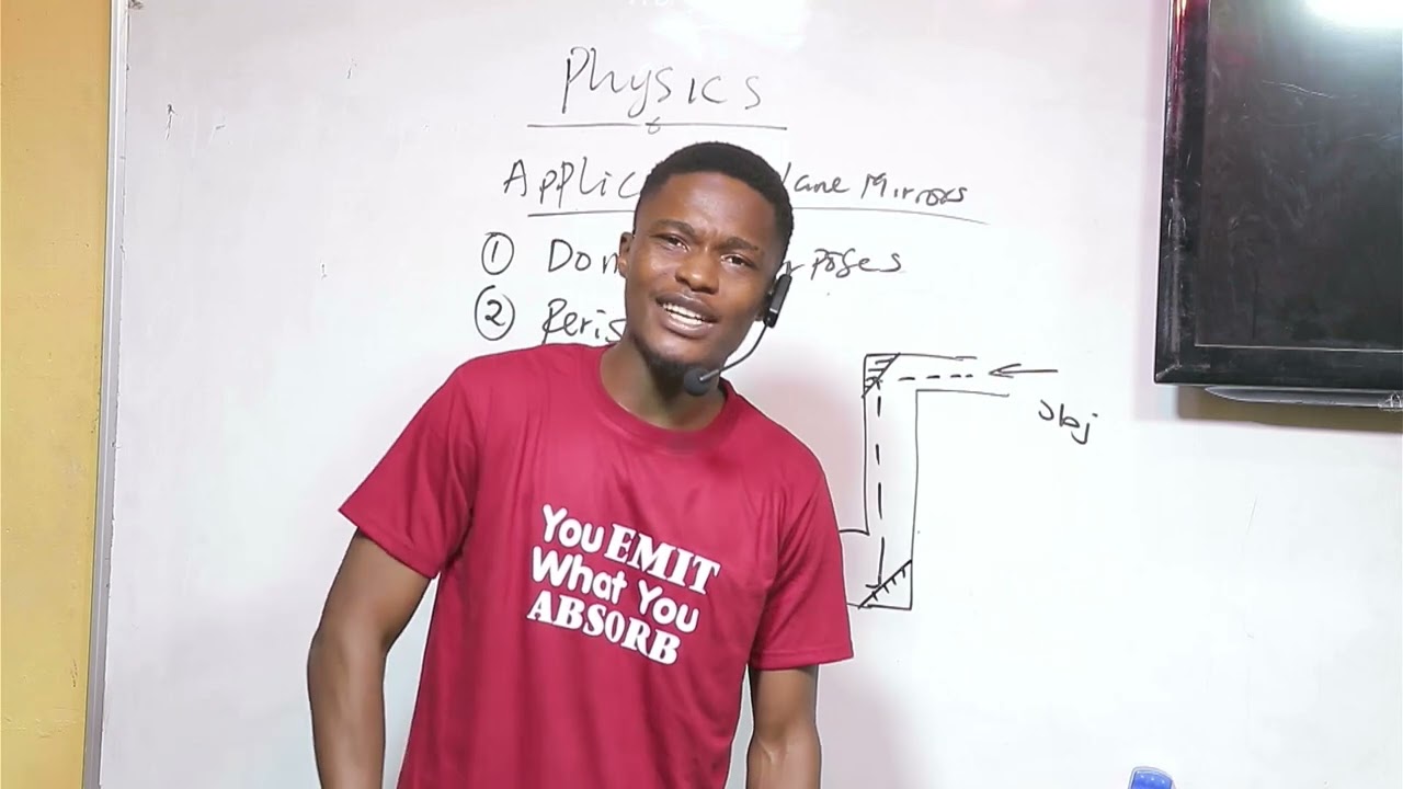 Application of Plane mirrors -Emmanuel Prime||MYDREAMSACADEMY