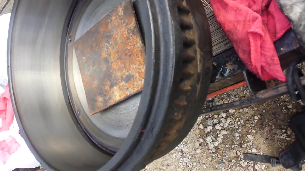 Seal and bearing replacement on 10 k axle
