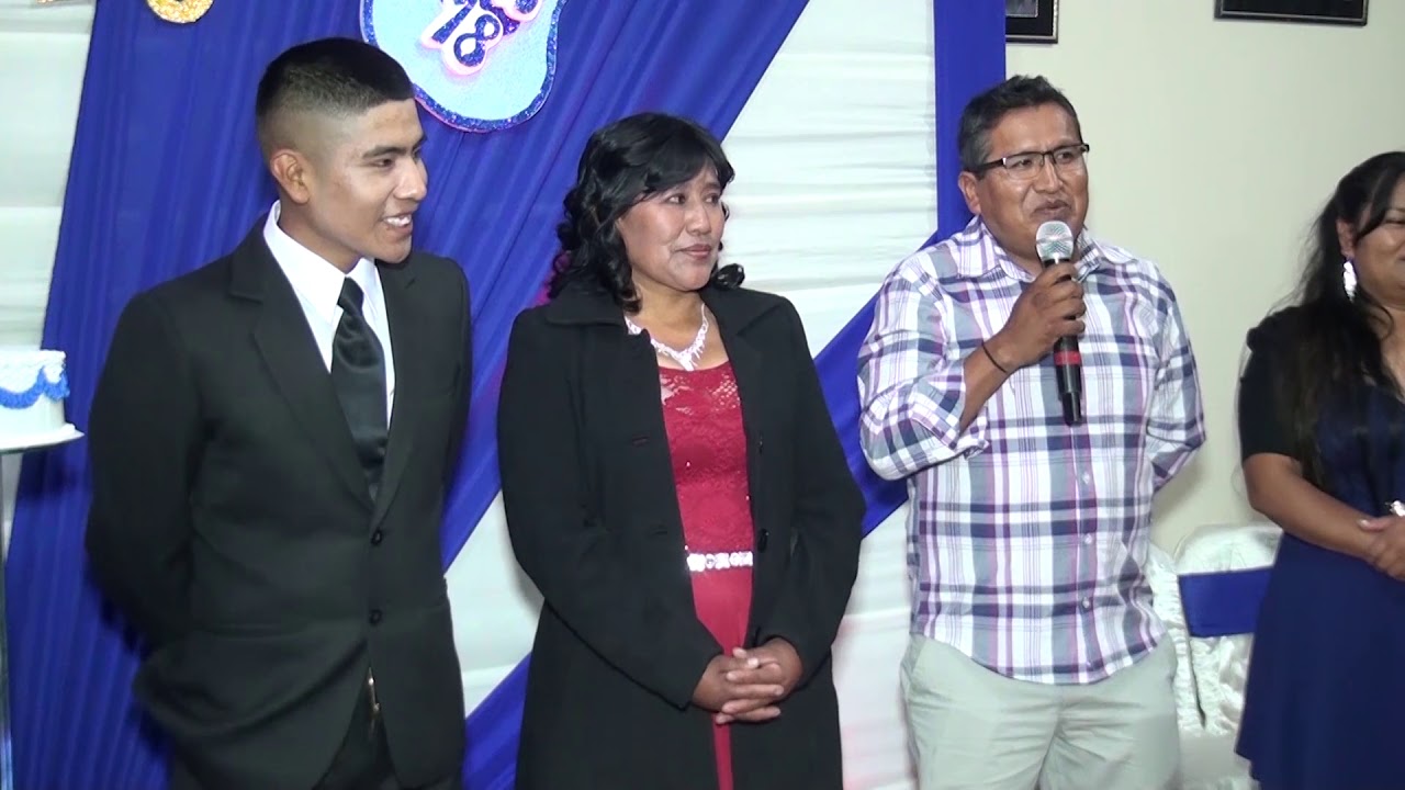 Mis 18 Años Jhonatan Anthony Barrientos Quispe  2018