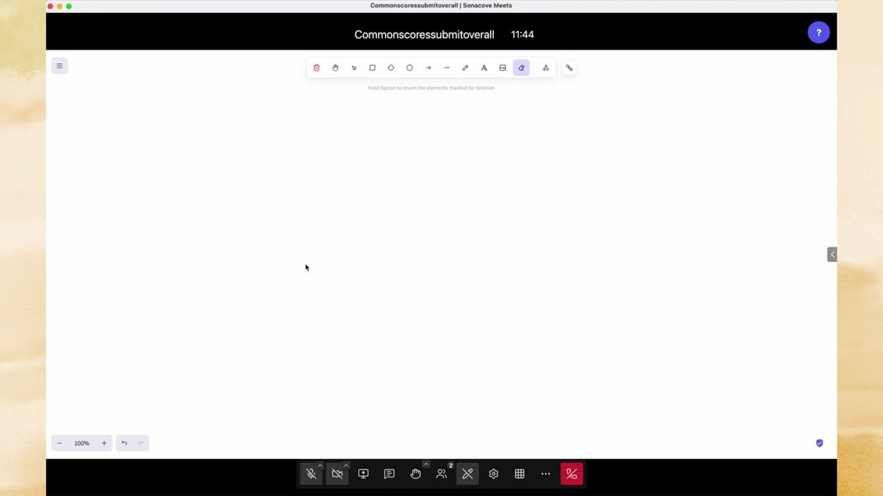 Adding videos and images to the whiteboard