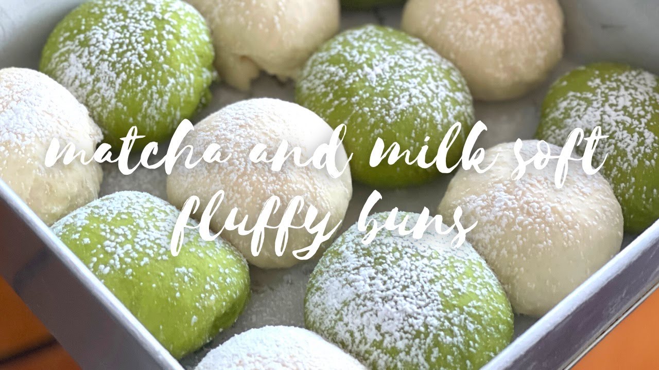 Matcha Milk Buns Recipe | Soft Fluffy Japanese Bread Baking