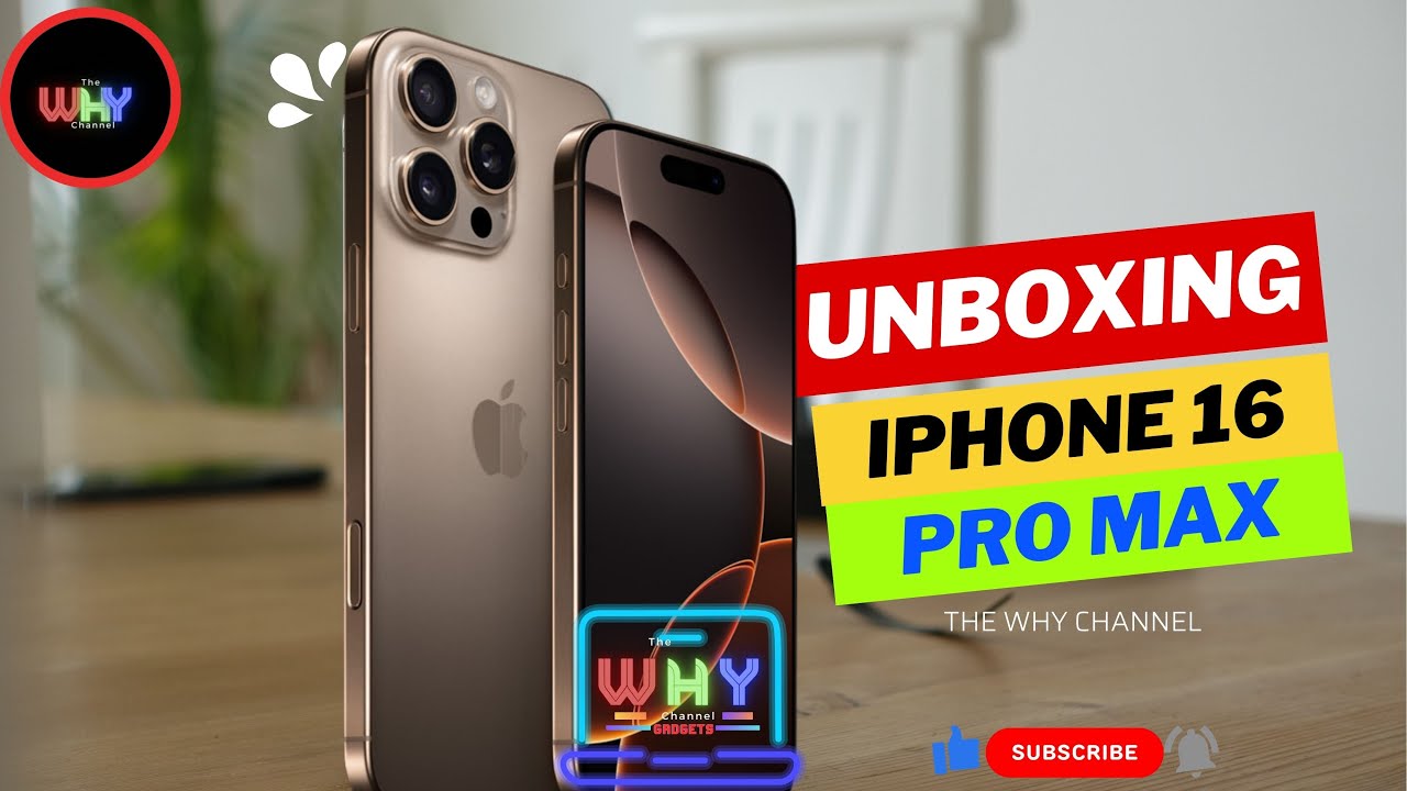 iPhone16 Pro Max Unboxing