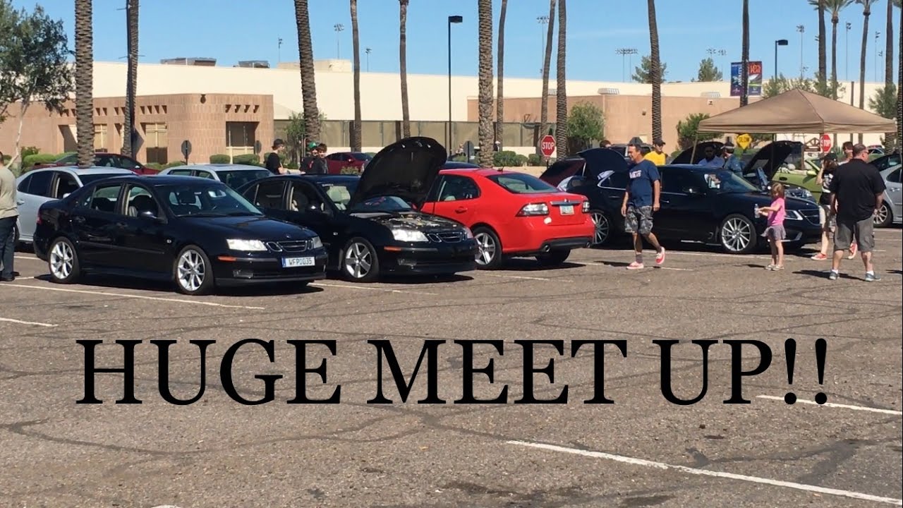 HUGE Saab Meet Up!