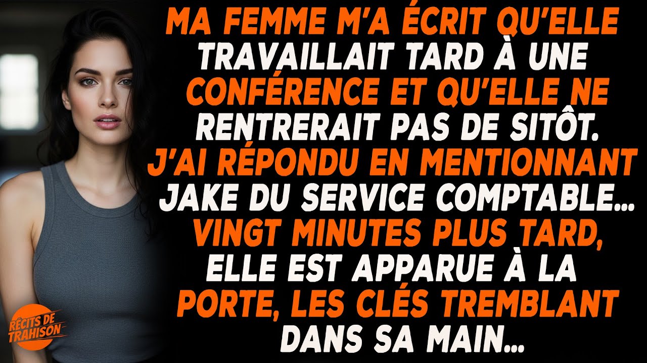 Ma Femme Disait Qu’elle Travaillait Tard, Mais Quand J’ai Parlé De Jake, Tout A Soudain Changé…